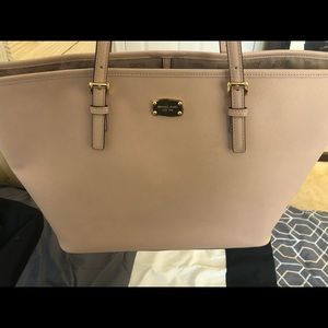 Pink Michael Kors Jet set Tote